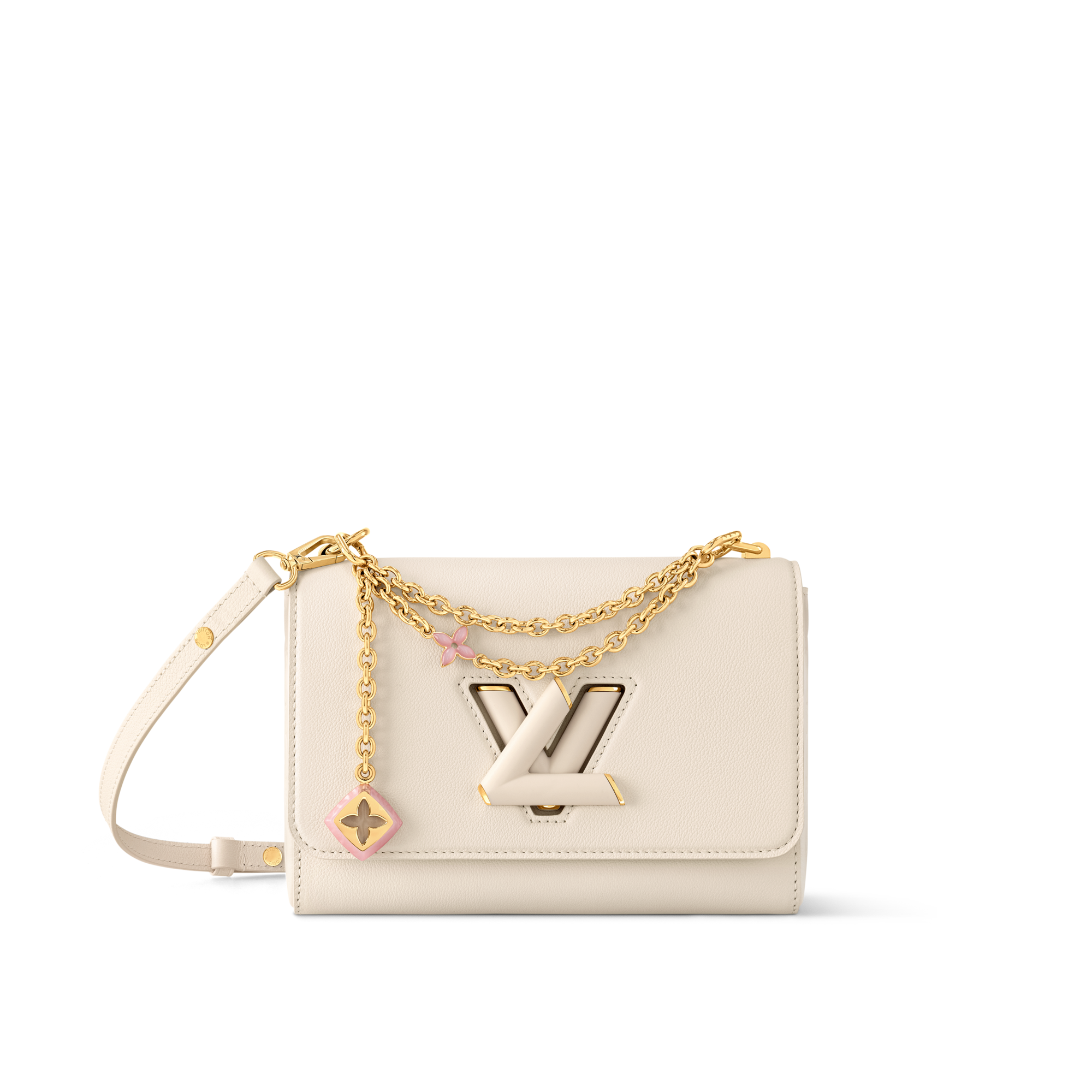 Louis Vuitton レザーハーネス S ホワイト